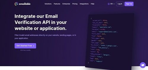 Emailable API