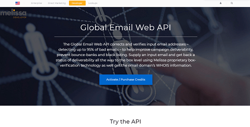 Global Email Web API