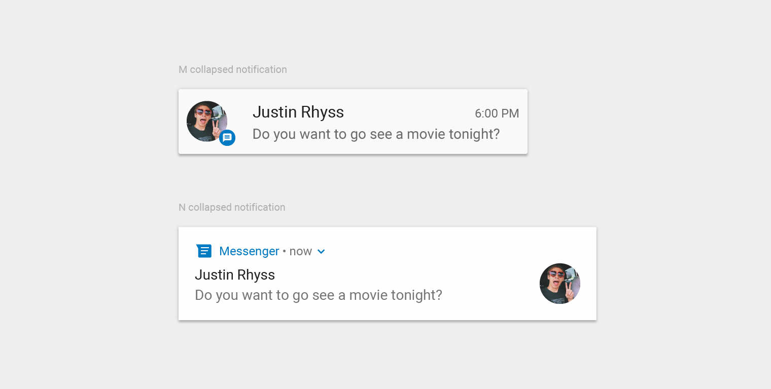 Android push notifications