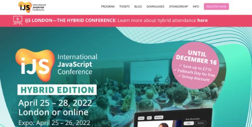 International JavaScript Conference (iJS) London