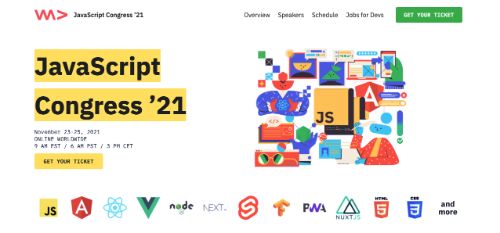 WeAreDevelopers JavaScript Congress