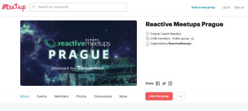 Reactive Meetups