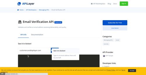 APILayer Email Verification API