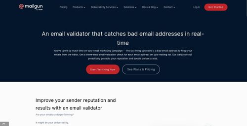 Mailgun Email Validator