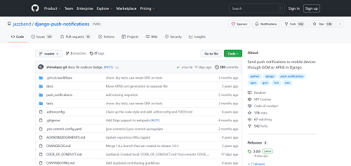 Django Push Notifications