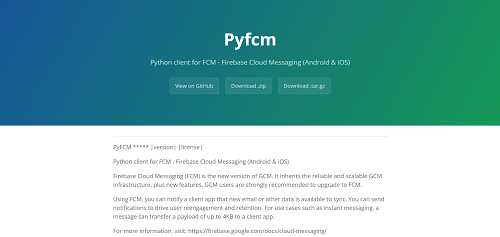 PyFCM