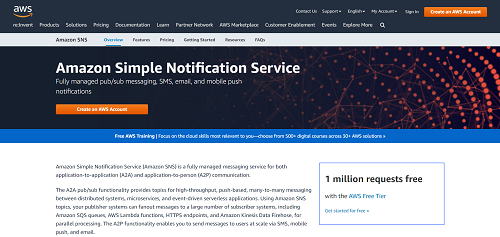 Amazon Simple Notification Service