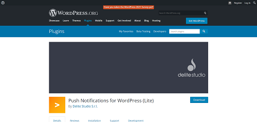 Push Notifications for WordPress