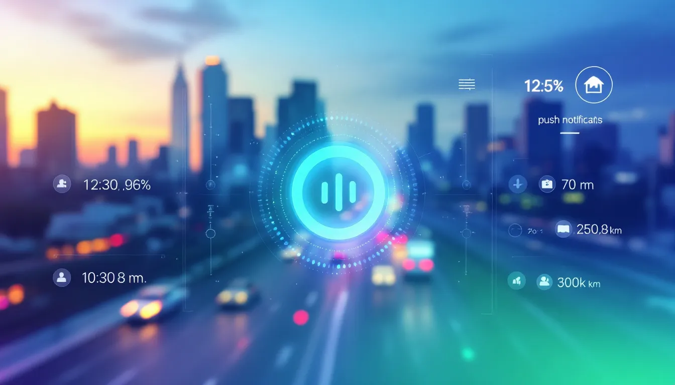 Sending push notifications using Firebase.