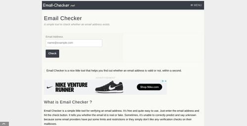 Email Checker