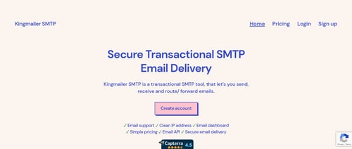 Kingmailer SMTP